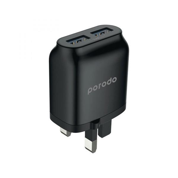 شارژر دیواری پرودو مدل PD-0203EU-BK